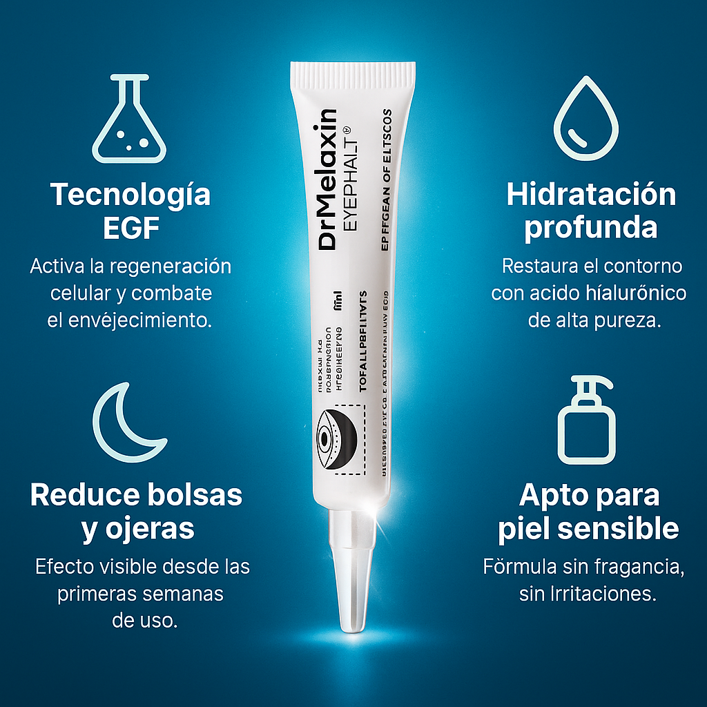 EYEPHALT - CREMA ANTI OJERAS Y BOLSAS - 49% OFF + ENVÍO GRATIS