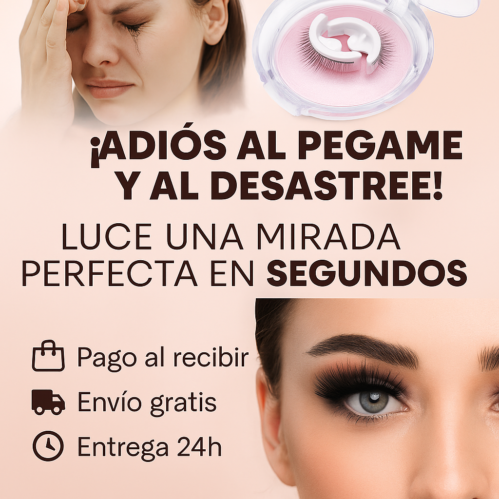 AutoLash© - Pestañas Postizas Autoadhesivas Reutilizables - 2ud