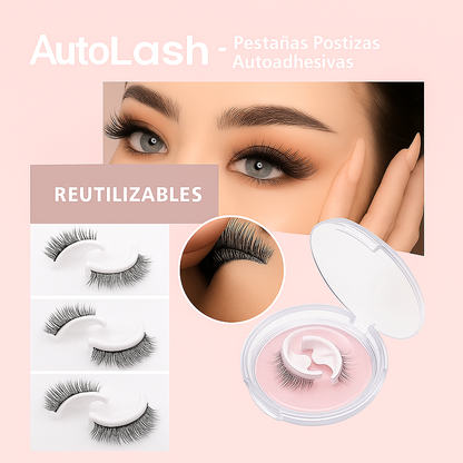 AutoLash© - Pestañas Postizas Autoadhesivas Reutilizables - 2ud