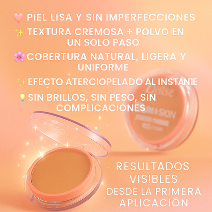 Eloise™ Super Skin – Maquillaje 2 en 1 con Efecto Aterciopelado -50% OFF