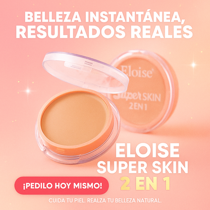 Eloise™ Super Skin – Maquillaje 2 en 1 con Efecto Aterciopelado -50% OFF