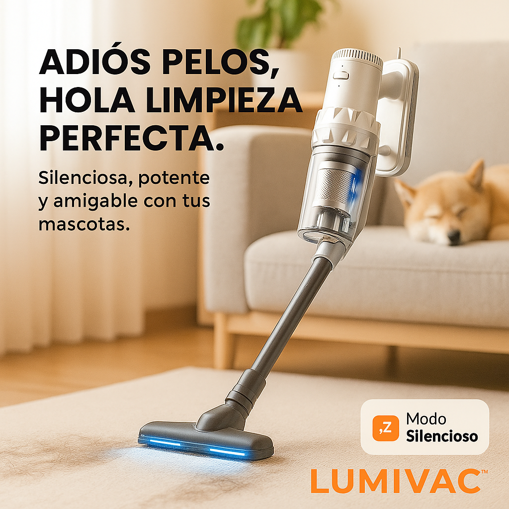 LUMIVAC™ — Luz, potencia y libertad.