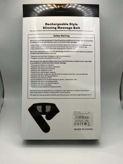 Cinturón Abdominal Adelgazante EMS – Tonifica sin Esfuerzo