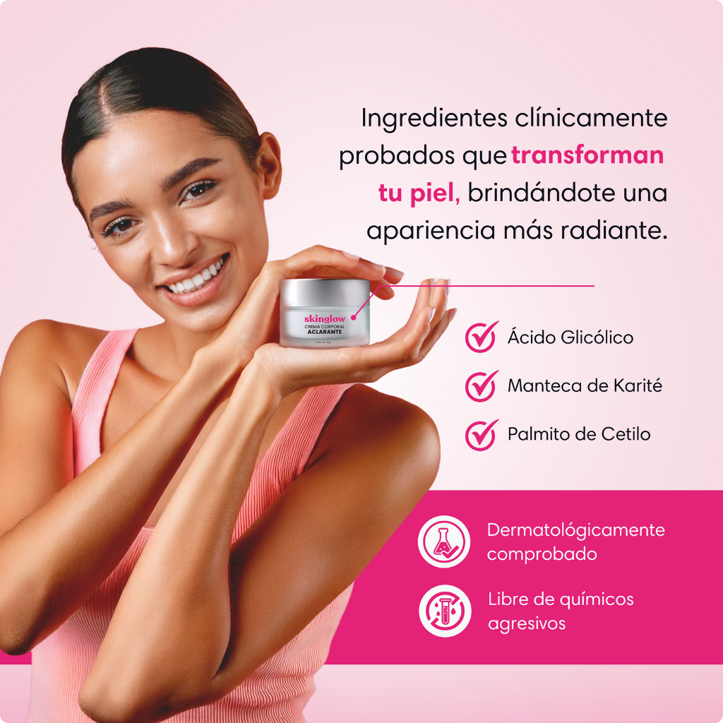 Crema Aclarante y Rejuvenescedor Skinglow