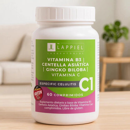 ANTI CELULITIS CENTELLA ASIATICA GINKO BILOBA / 60 COMPRIMIDOS