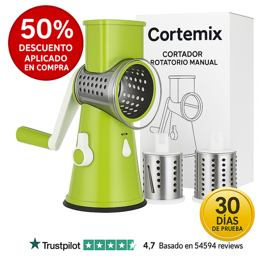 CORTEMIX™: Cocina sin esfuerzo, sin cortes, sin estrés (+Envío gratis)