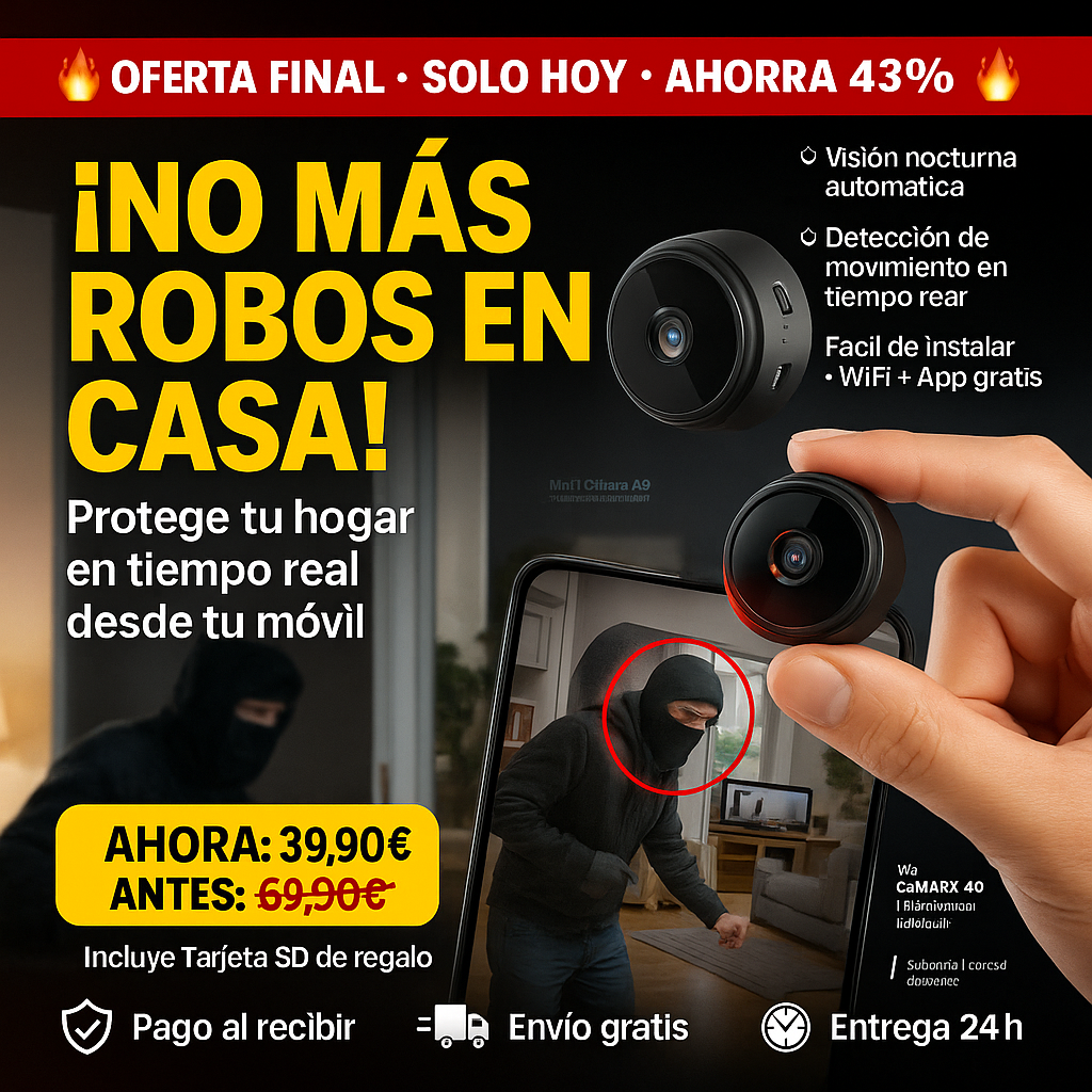 Mini Cámara Espía Inalámbrica HD™