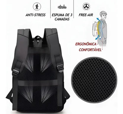 MOCHILA URBANA DIVISIÓN™ – CARGA USB Y IMPERMEABLE (-50%OFF + ENVÍO GRATIS)