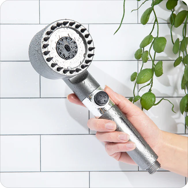 IonDrops™ -  La Ducha Potente que Ahorra Agua y Revitaliza Tu Cuerpo