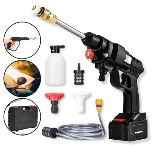 Hidrolavadora Portatil y Recargable + 2 Batería 48v Gratis