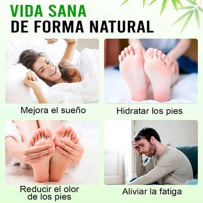 Parches Desintoxicantes Kinoki™ – Limpieza Natural del Cuerpo Mientras Dormís