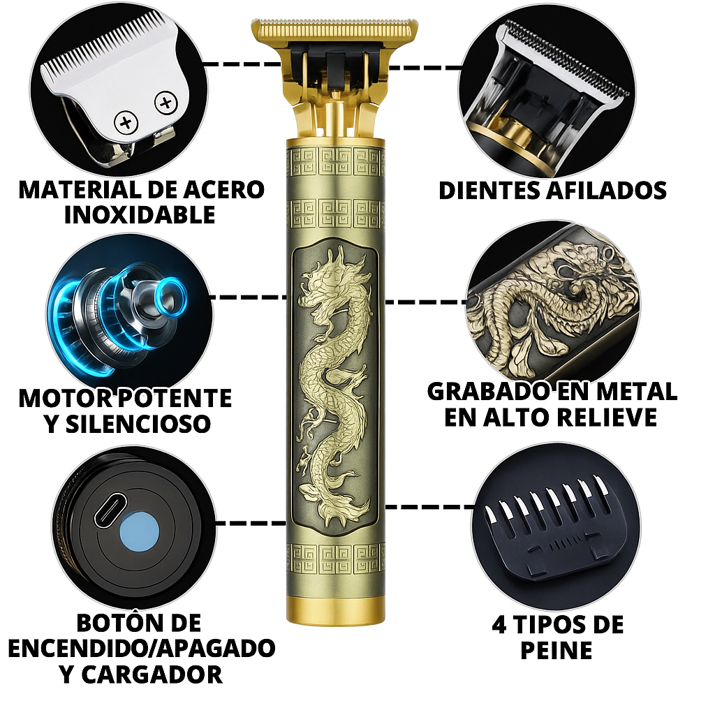 Cortapelos Profesional Recargable – Pago al Recibir