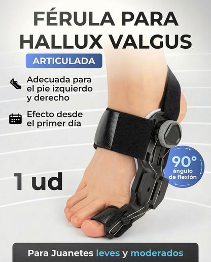 Corrector de Juanete con Perilla gradual ajustable