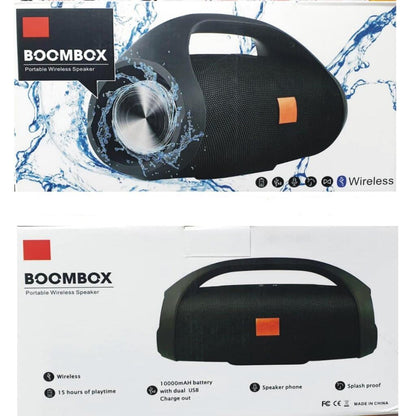 Boombox Portátil de Alta Potencia + Regalo Impermeable