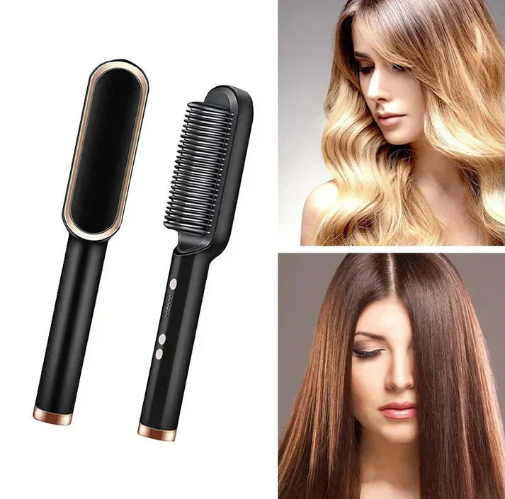 Cepillo Alisador Queen Touch 2 en 1