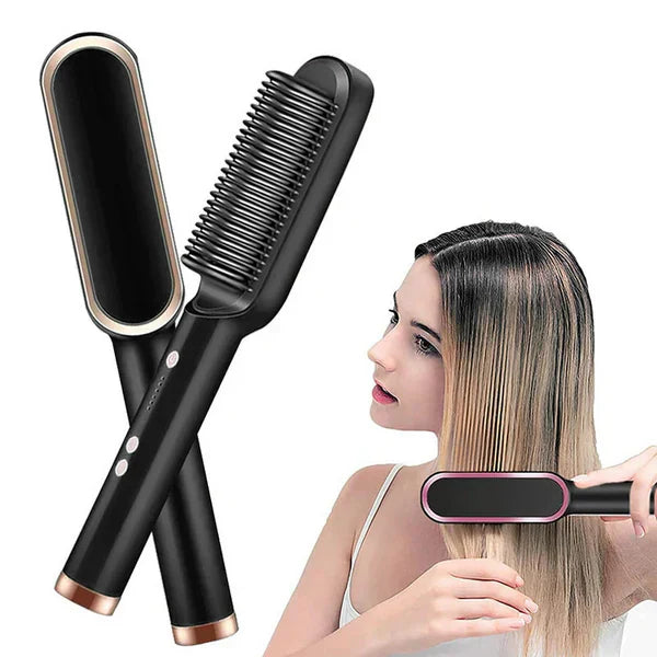 Cepillo Alisador Queen Touch 2 en 1
