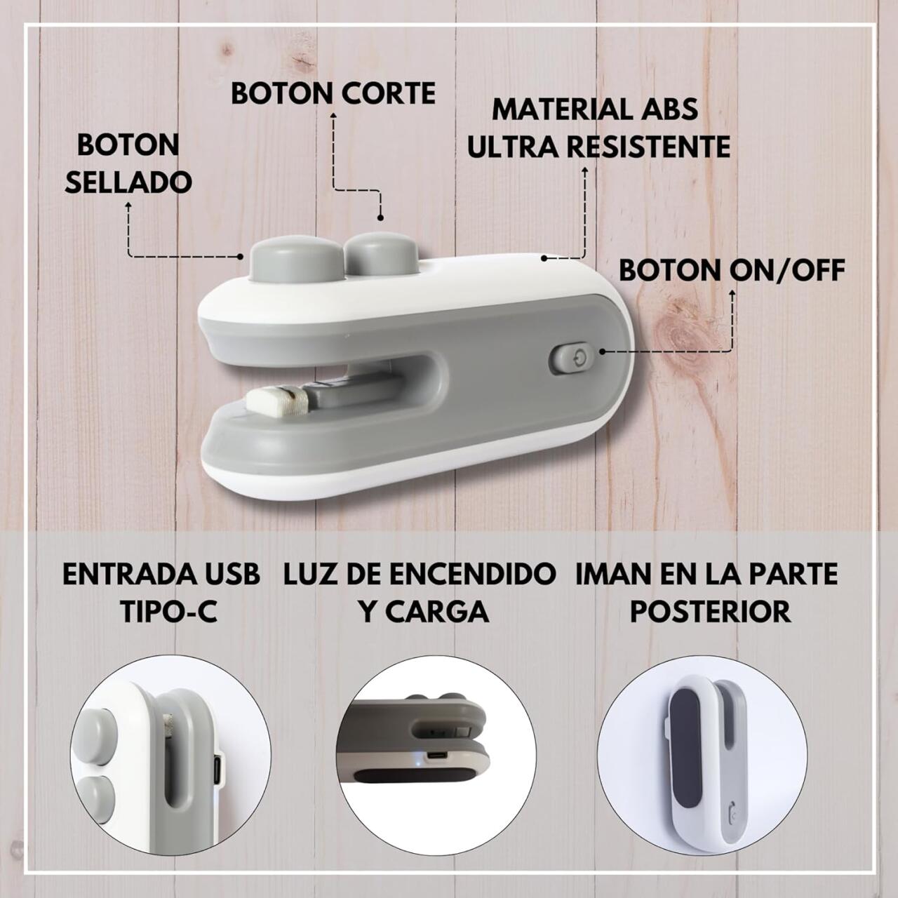 Mini Sellador de Bolsas Térmico
